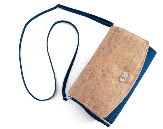 Custom, Design Your Own, Convertible Clutch, Crossbody, with Flap, 3 Sections, Zippered Pocket