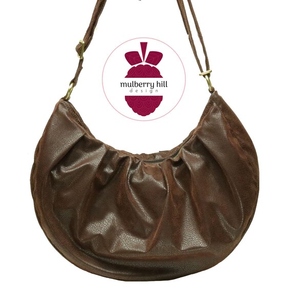 Custom Design Your Own Slouchy Hobo Crossbody Bag Medium Size