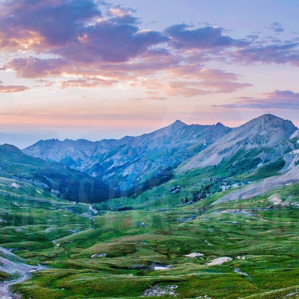 Engineer Pass, Lake City, Colorado panoramic photograph | Print, Canvas, Metal & Acrylic | Custom Orders available | 91 Perks Photo