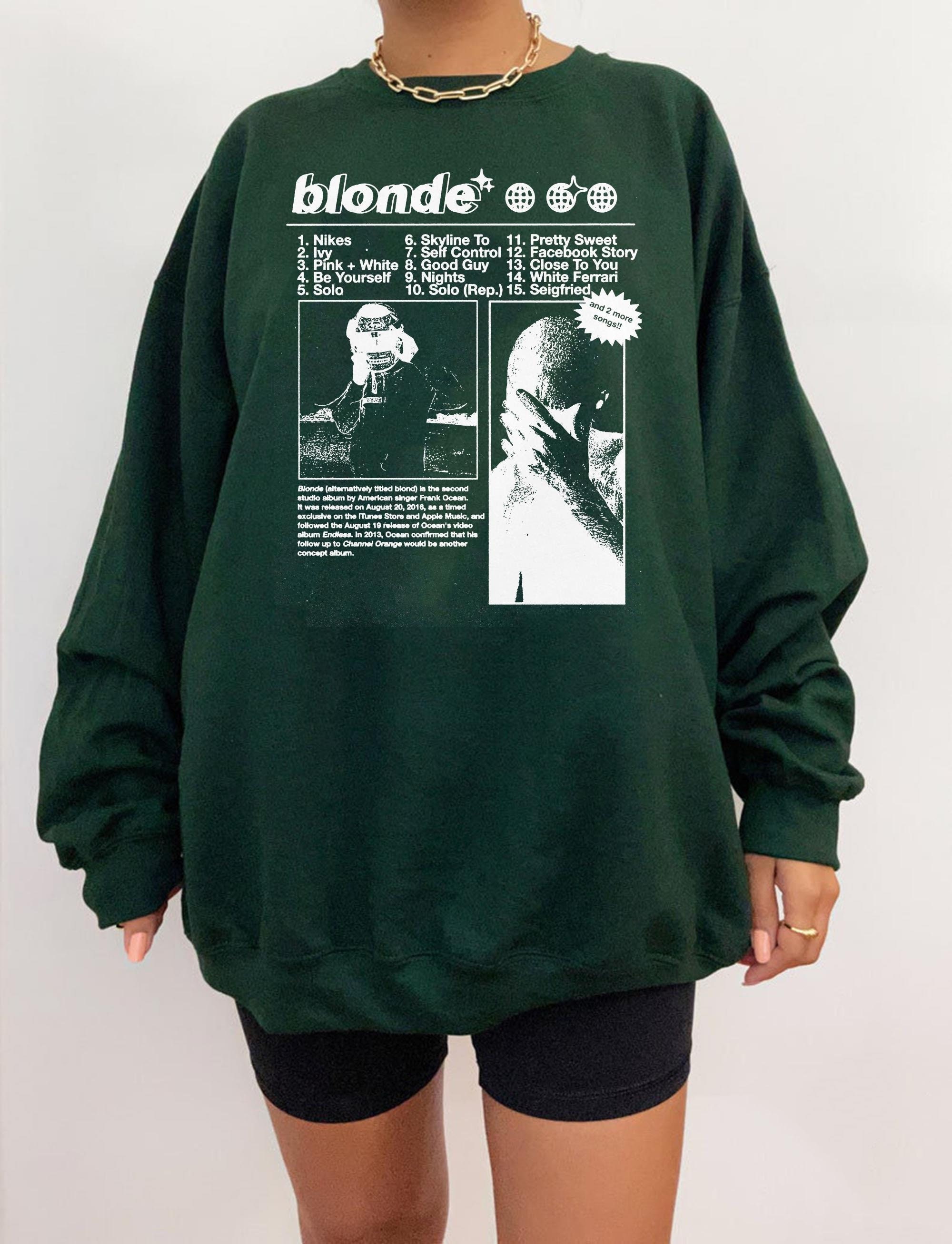 Frank Ocean Shirt, Frank Blond Tshirt, Channel Orange Sweatshirt