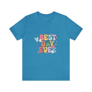 Unisex Jersey Short Sleeve T-Shirt | Best Day Ever | Disney