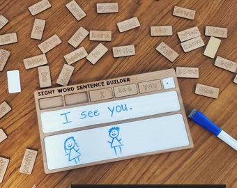 Sight Word Sentence Builder