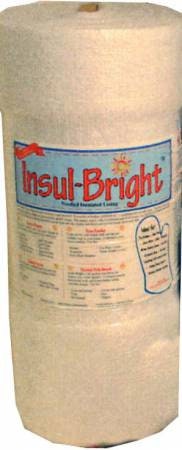 2 Yards Insul-bright Heat Resistant Insulated Batting for Pot Holders, 45  Wide 