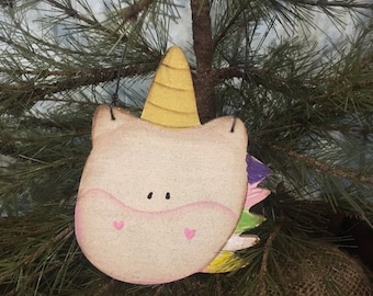 Unicorn ornament