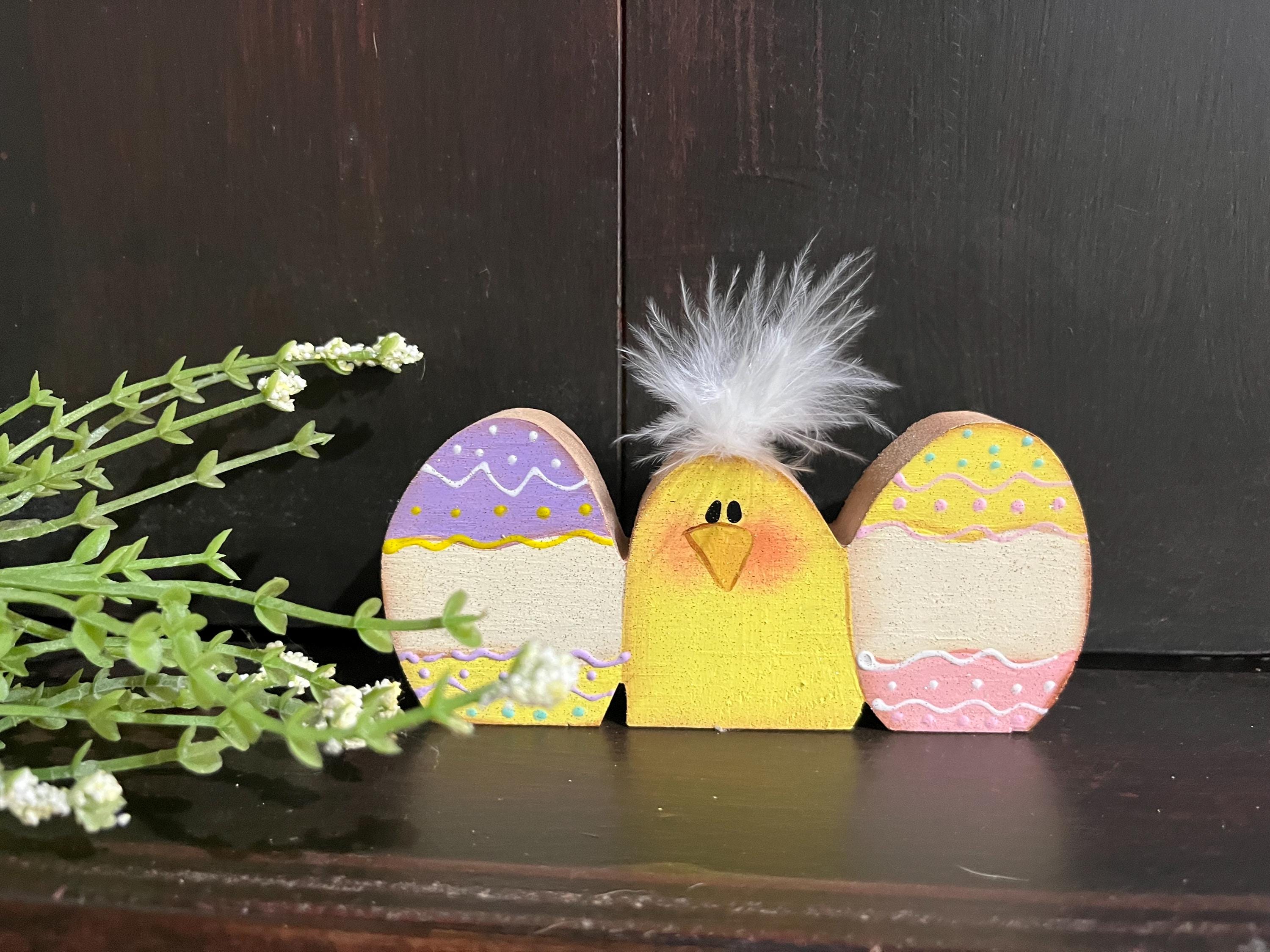 Easter trio mantle sitter.