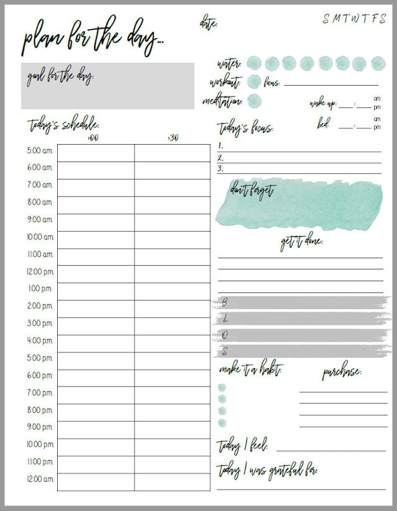 plan-the-day-daily-planning-sheet-printable-etsy