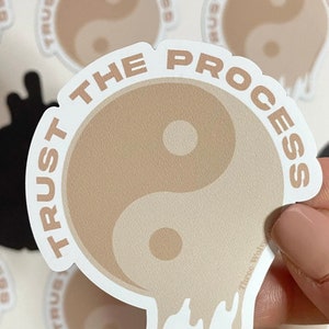 Trust The Process Magnet, Manifesting Magnet, Spiritual Magnet, Positivity, Motivational Magnet, Gift For Her