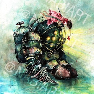 Mr. Bubbles (Bioshock) - Giclee Print