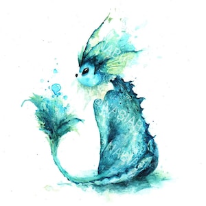 Vaporeon - Giclee Print