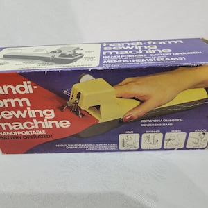 Vintage Handi form hand held sewing machine