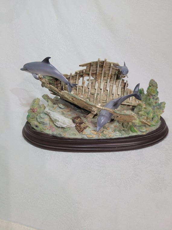 Vintage Lenox Dolphin Hideaway figurine