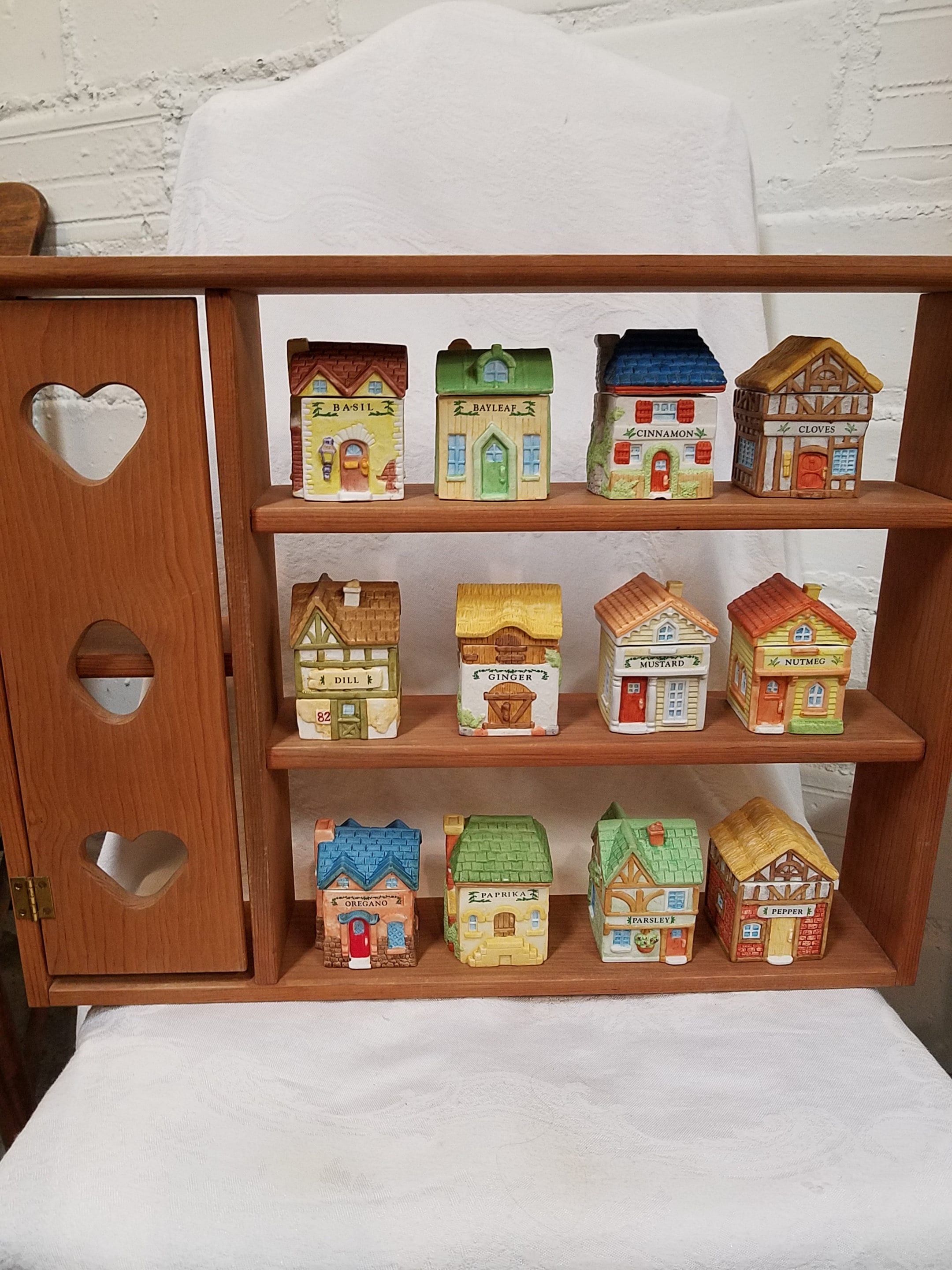 Vintage 1994 Plus Pro Division Spice Houses, Set of 12 - Etsy