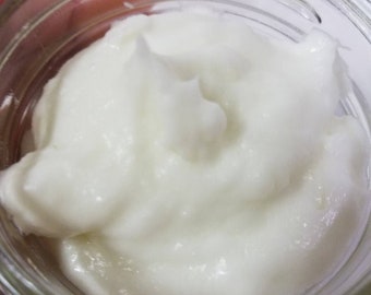 Natural moisturizing whipped Aloe Vera lotion with vitamin E for dry skin