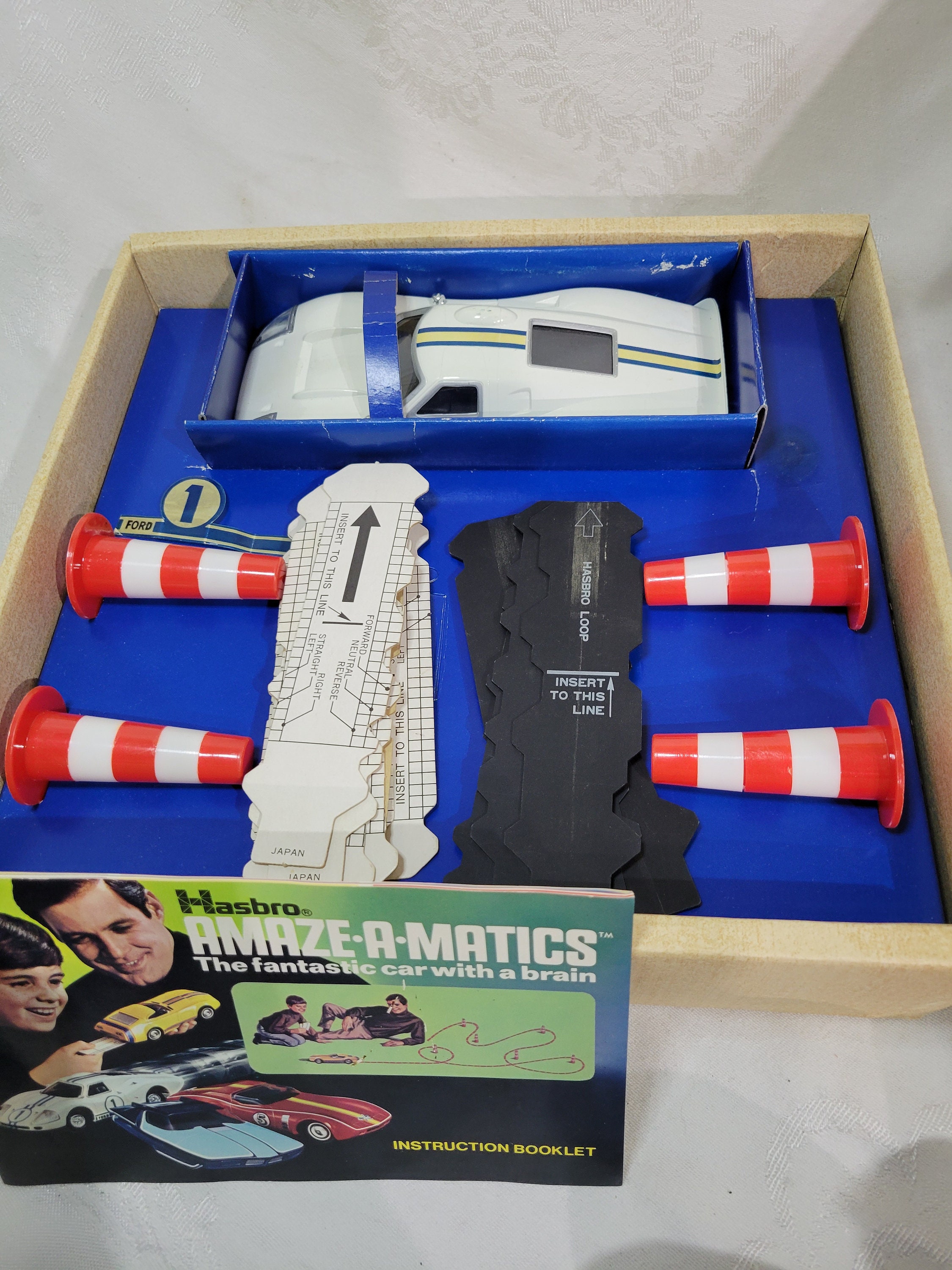 Vintage Hasbro Amaze-a-matics Car With a Brain Remote Car - Etsy