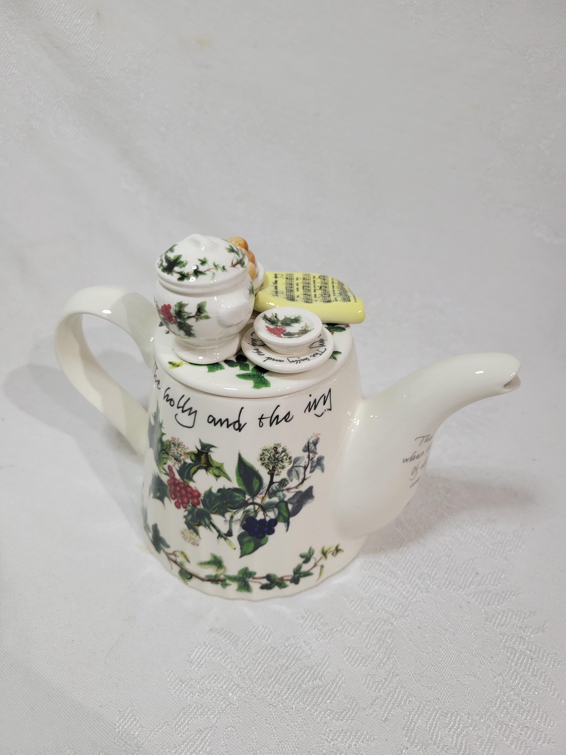 Miniature Portmeirion Tea Pots - Etsy