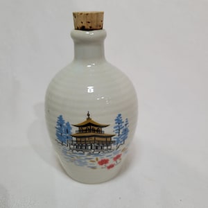 Vintage Japanese sake bottle