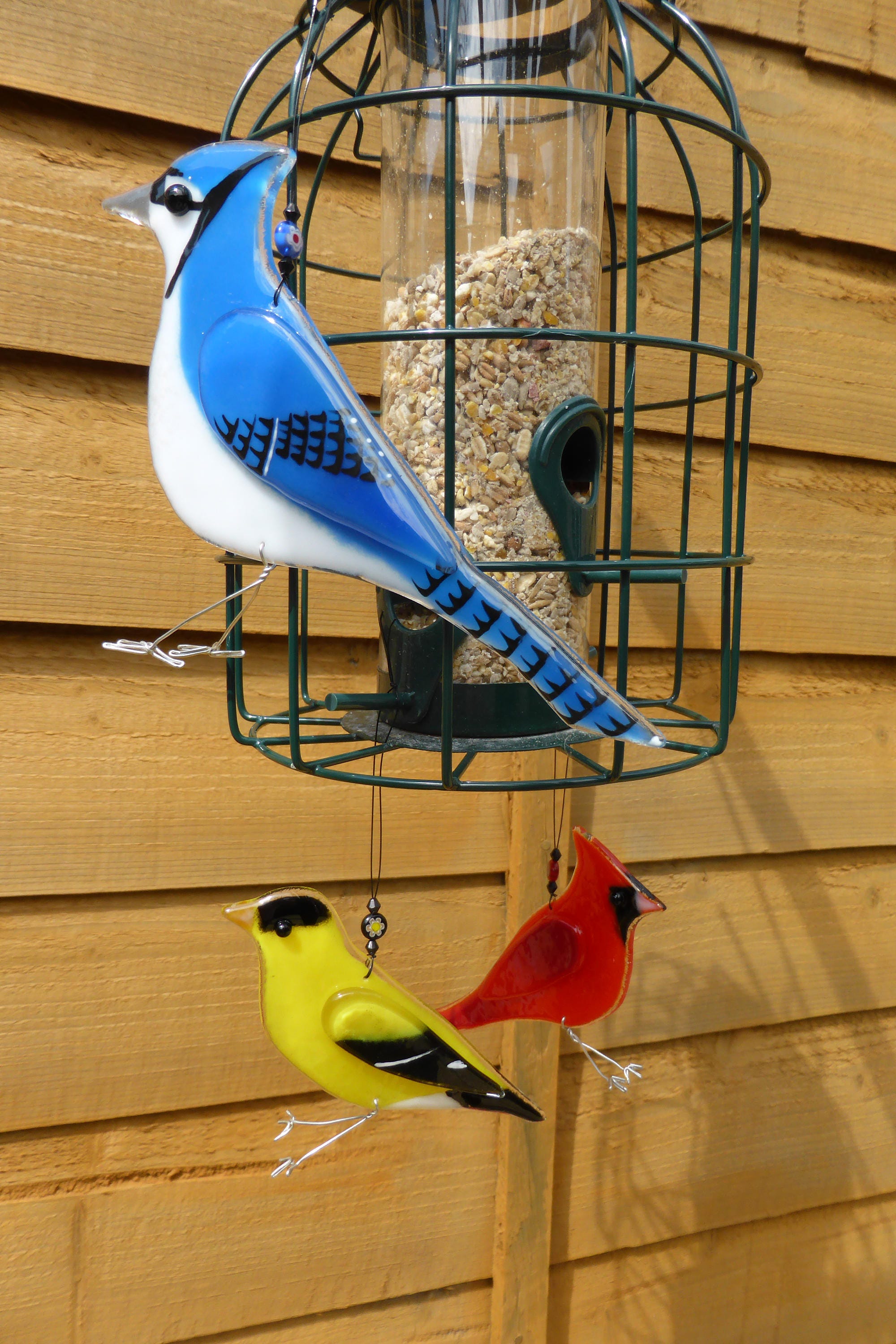 Red Cardinal Bird Gift Bird Lover Gift Colourful Bird Etsy UK