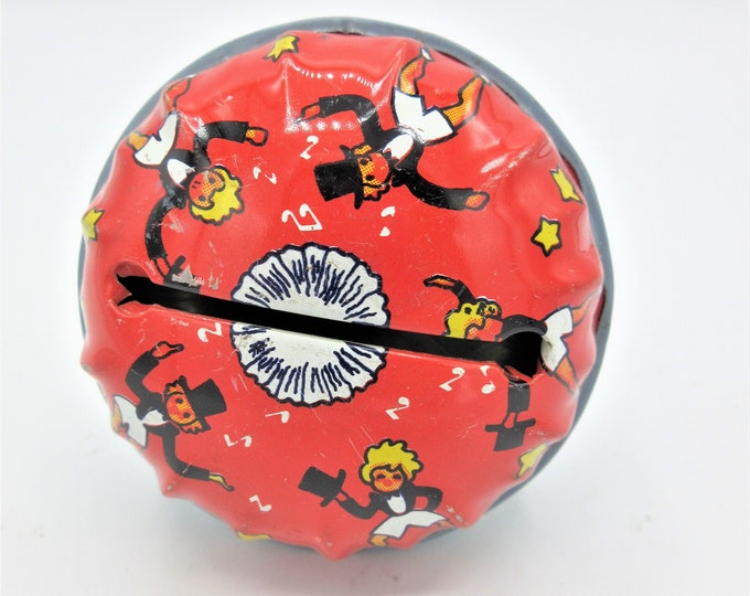 Vintage halloween Noise Maker Tin toy Kirchhoff MCM Etsy