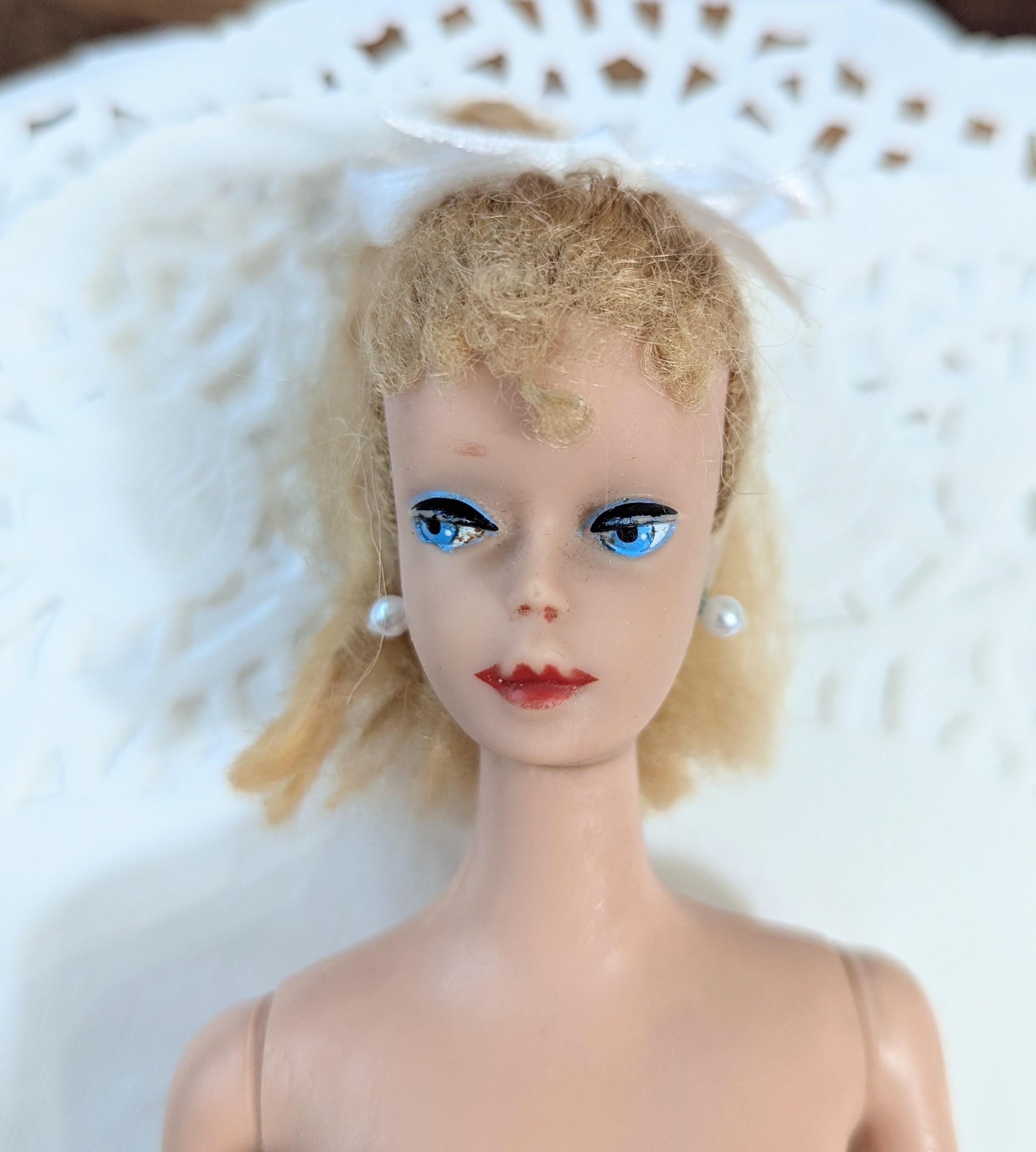 ビンテージ 60s Barbie - MATTEL1962年 ブルンネット doll 着せ替え 