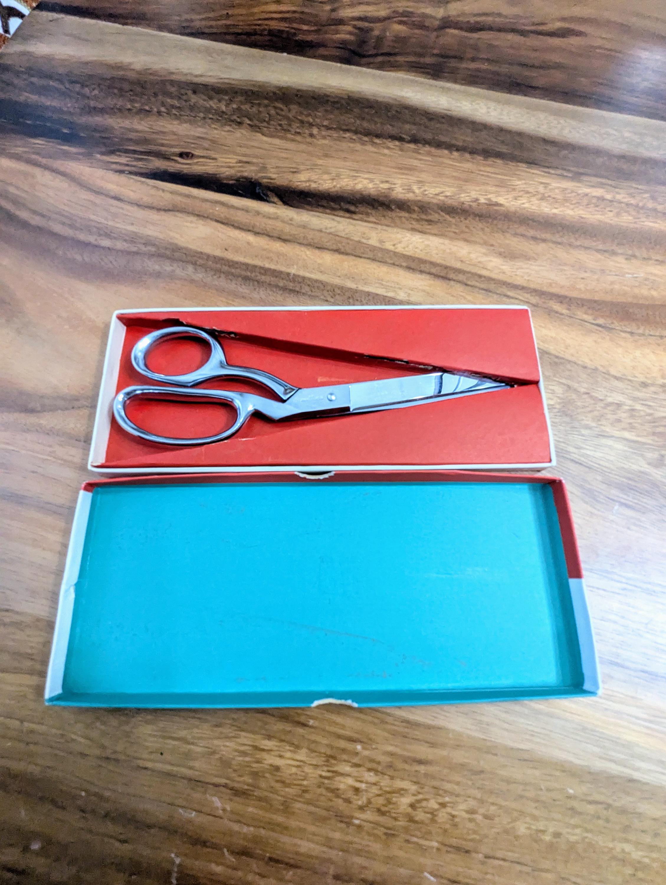 Singer Scissors 508 Vintage- Singer- Collectible- Kut-nit- Scissors- IOB- in Original Box ...