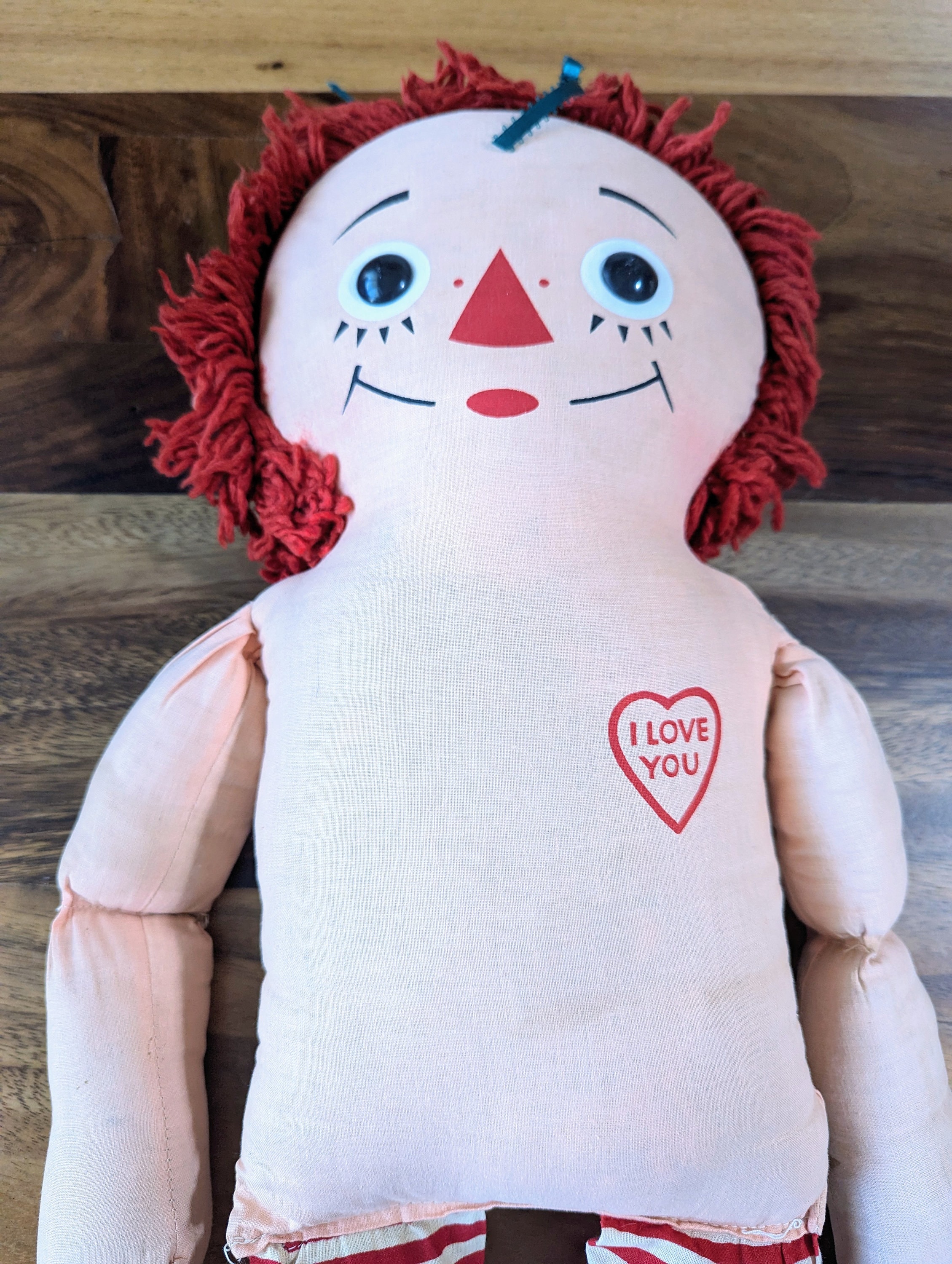 Antique- Doll - Vintage- Cloth- Raggedy Ann- Raggedy Andy Antique- Doll - Vintage- Cloth- Raggedy Ann- Raggedy Andy