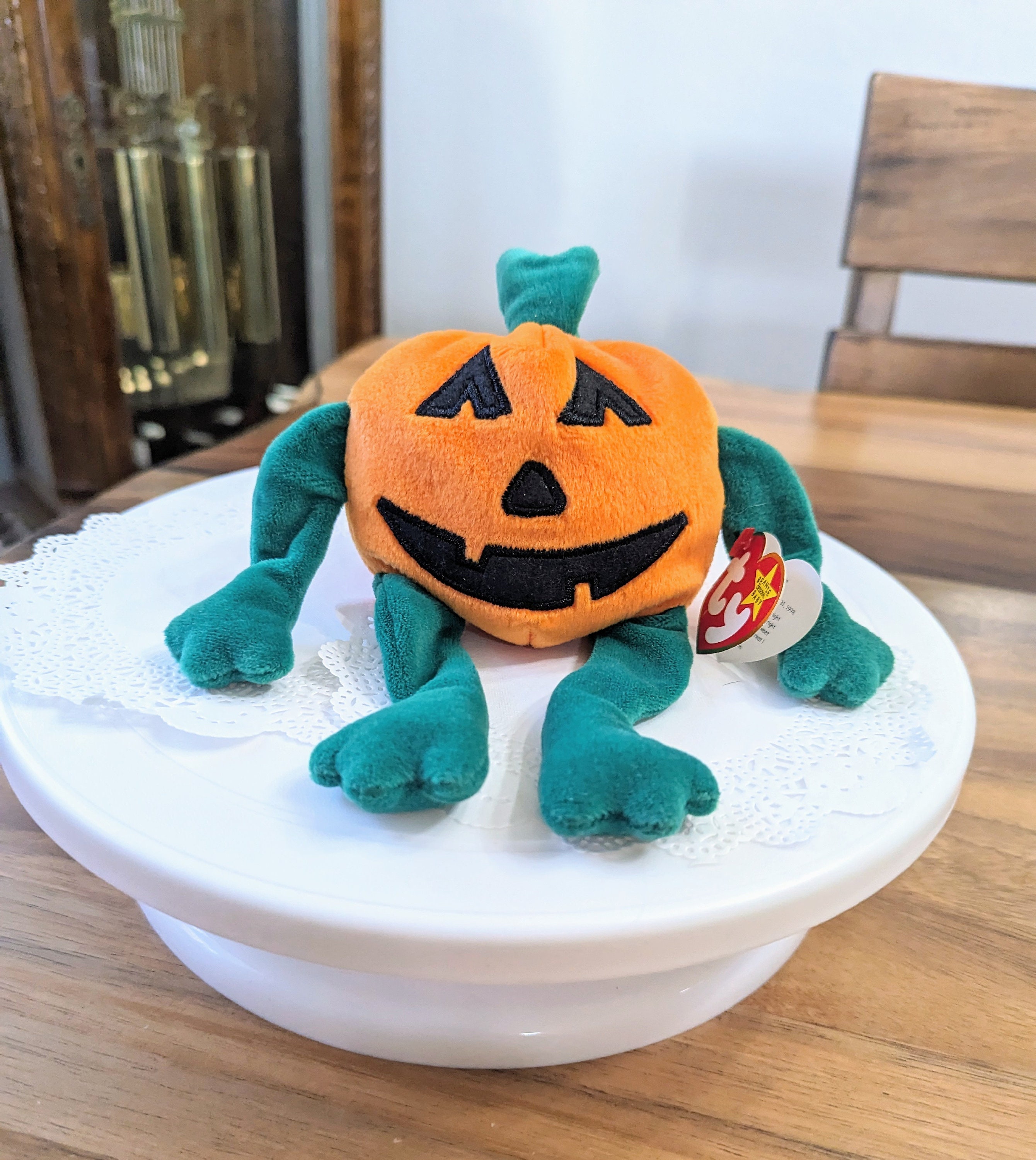 Pumpkin beanie baby 1998 on sale