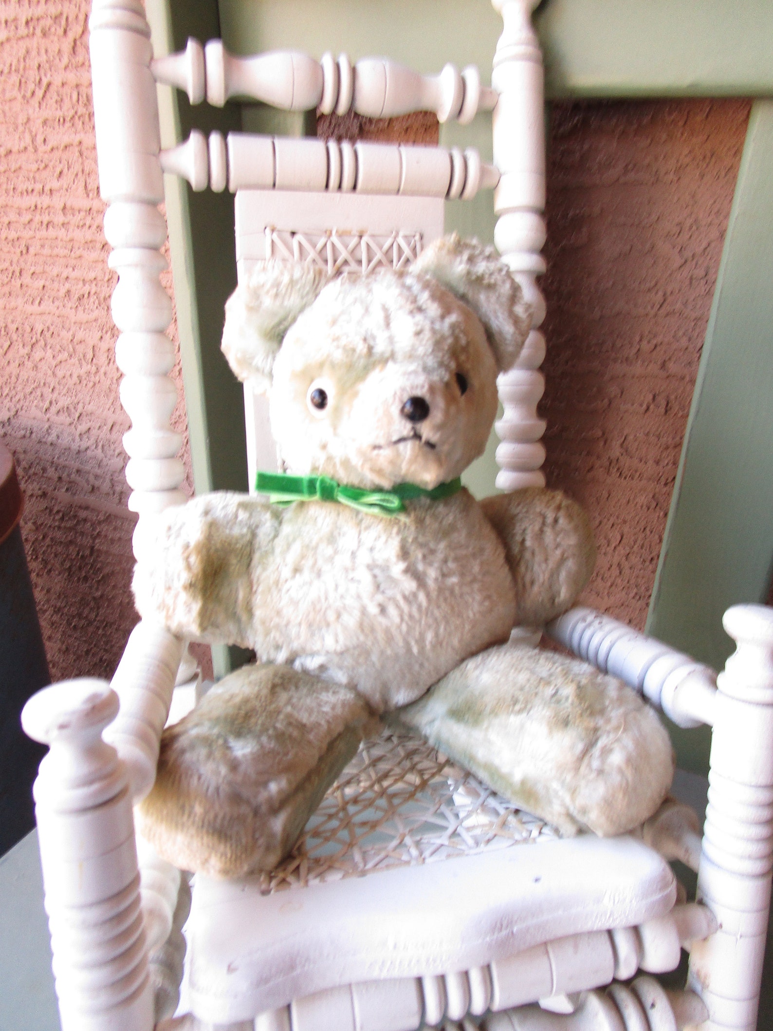 Vintage Teddy Bear Antique 1940-50’s Musical Well - Etsy