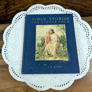 Antique Children Bible - Etsy