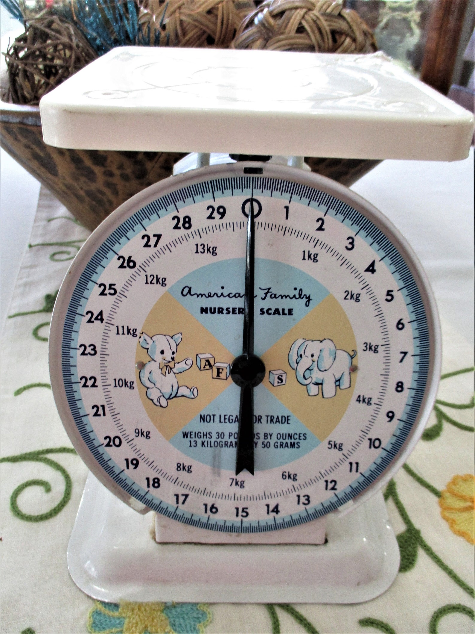 Antique Scale American Family Nursery Scale Nursery Decor Etsy