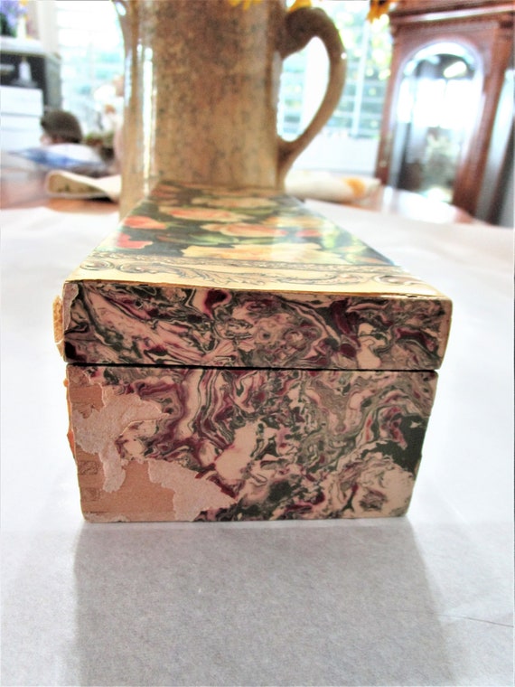 Antique- Dresser Box- Vanity - Victorian- Edwardi… - image 7