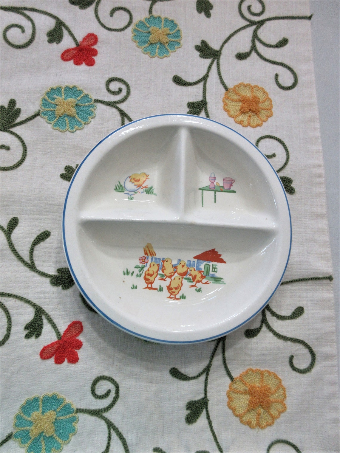 Antique Baby Dish Child's Feeding Dish Vintage Nursery Etsy