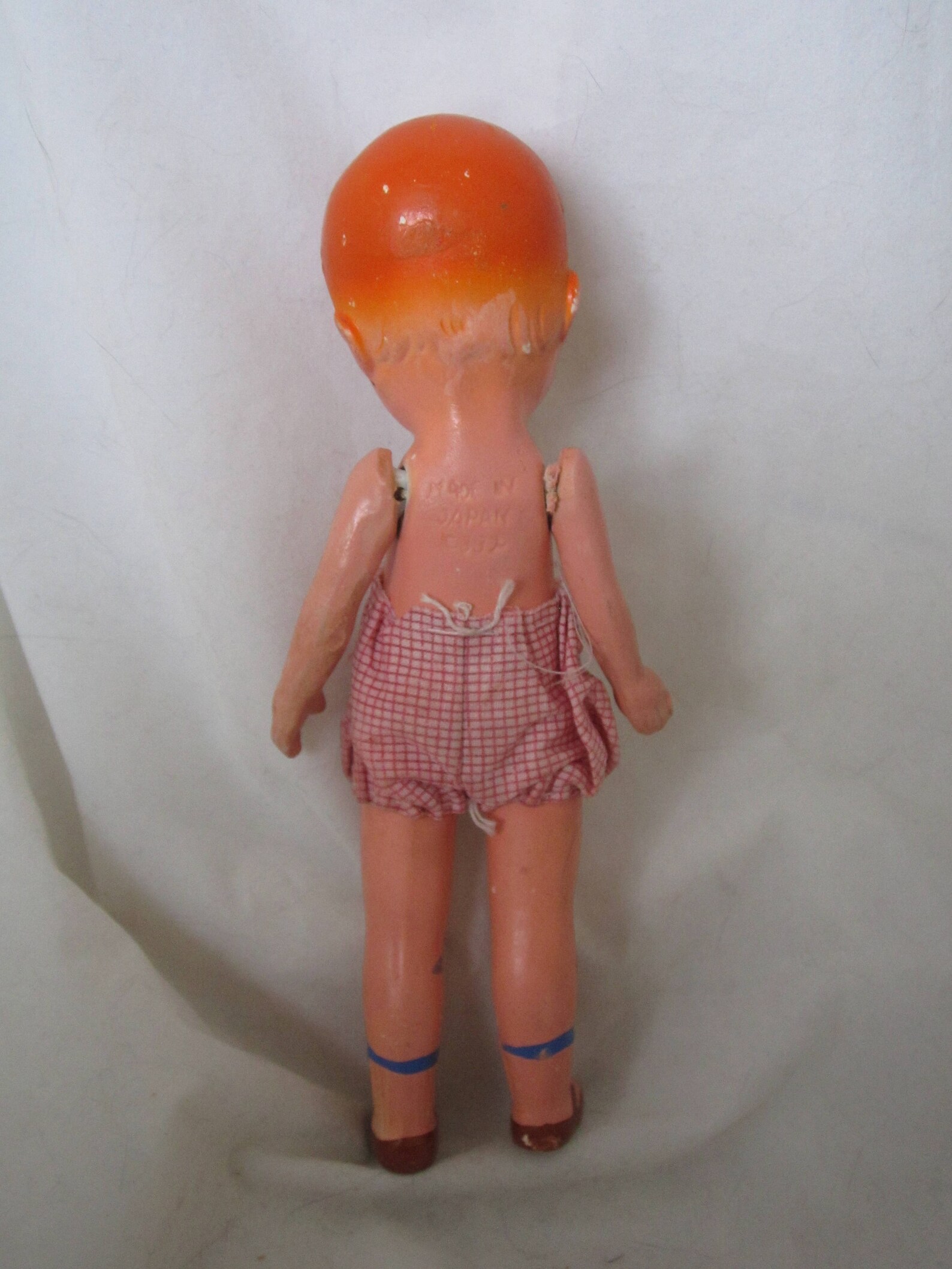 Antique Doll Japanese Bisquehand Paintedooakdoll Etsy