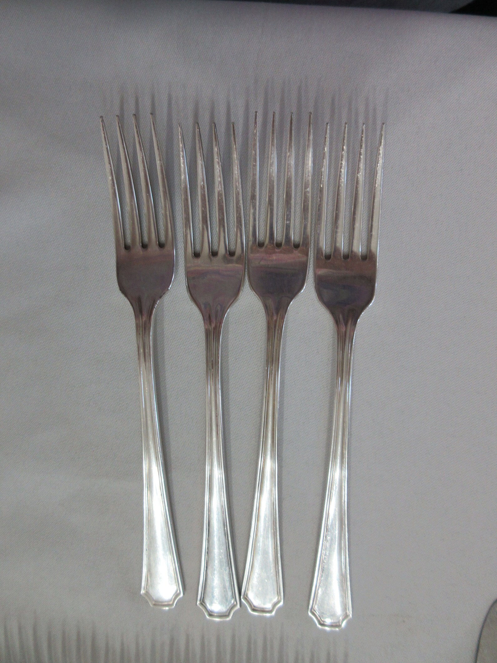 Vintage Silver Plate Oneida Silversmith Flatware14 Piece Etsy