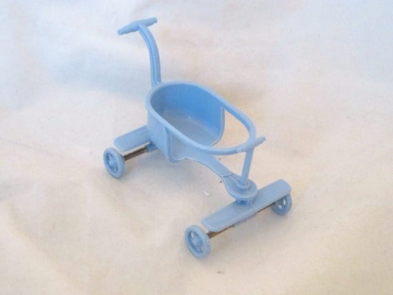 plastic baby doll stroller