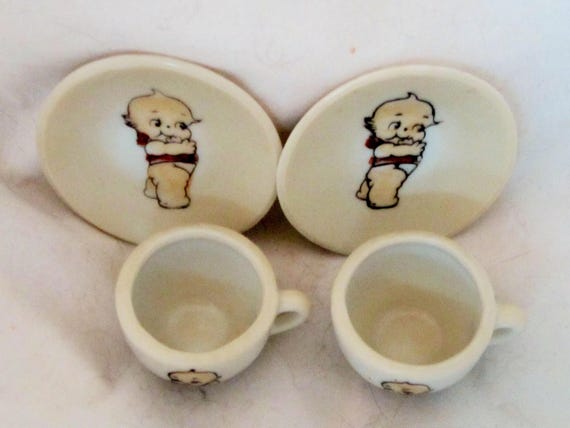Antique doll dishes clearance