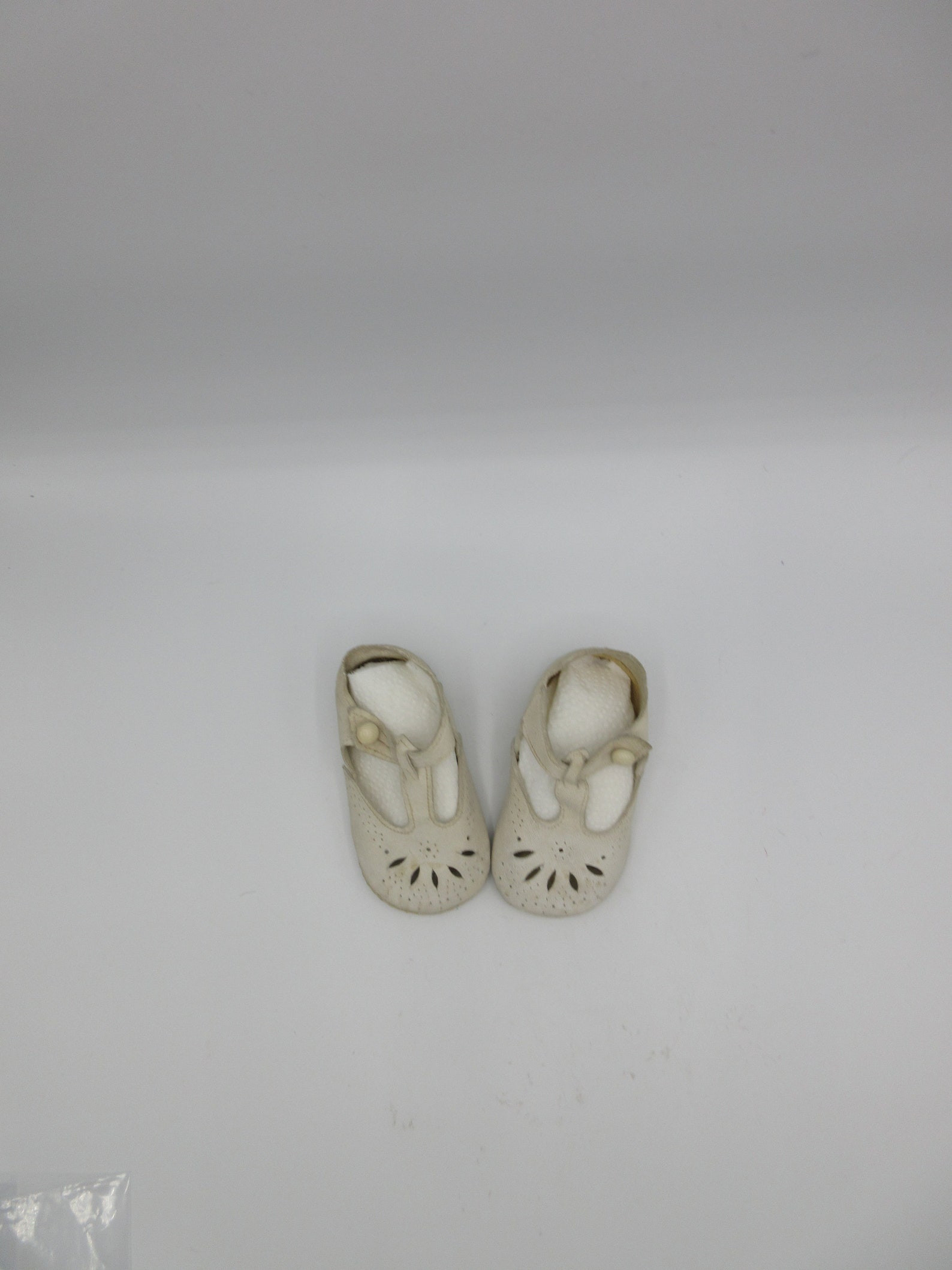 Antique Baby Doll Shoes Leather White Mary Janes Baby | Etsy