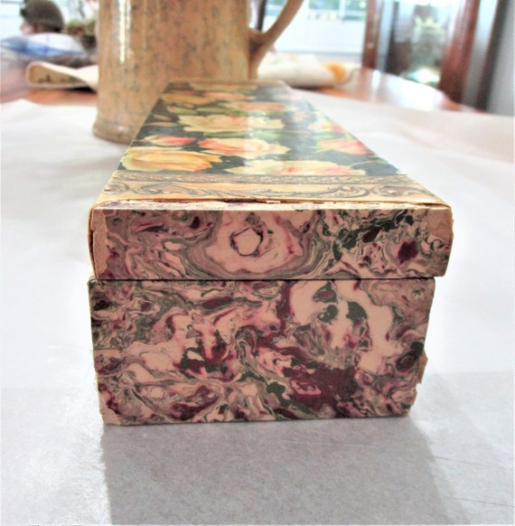 Antique- Dresser Box- Vanity - Victorian- Edwardi… - image 6