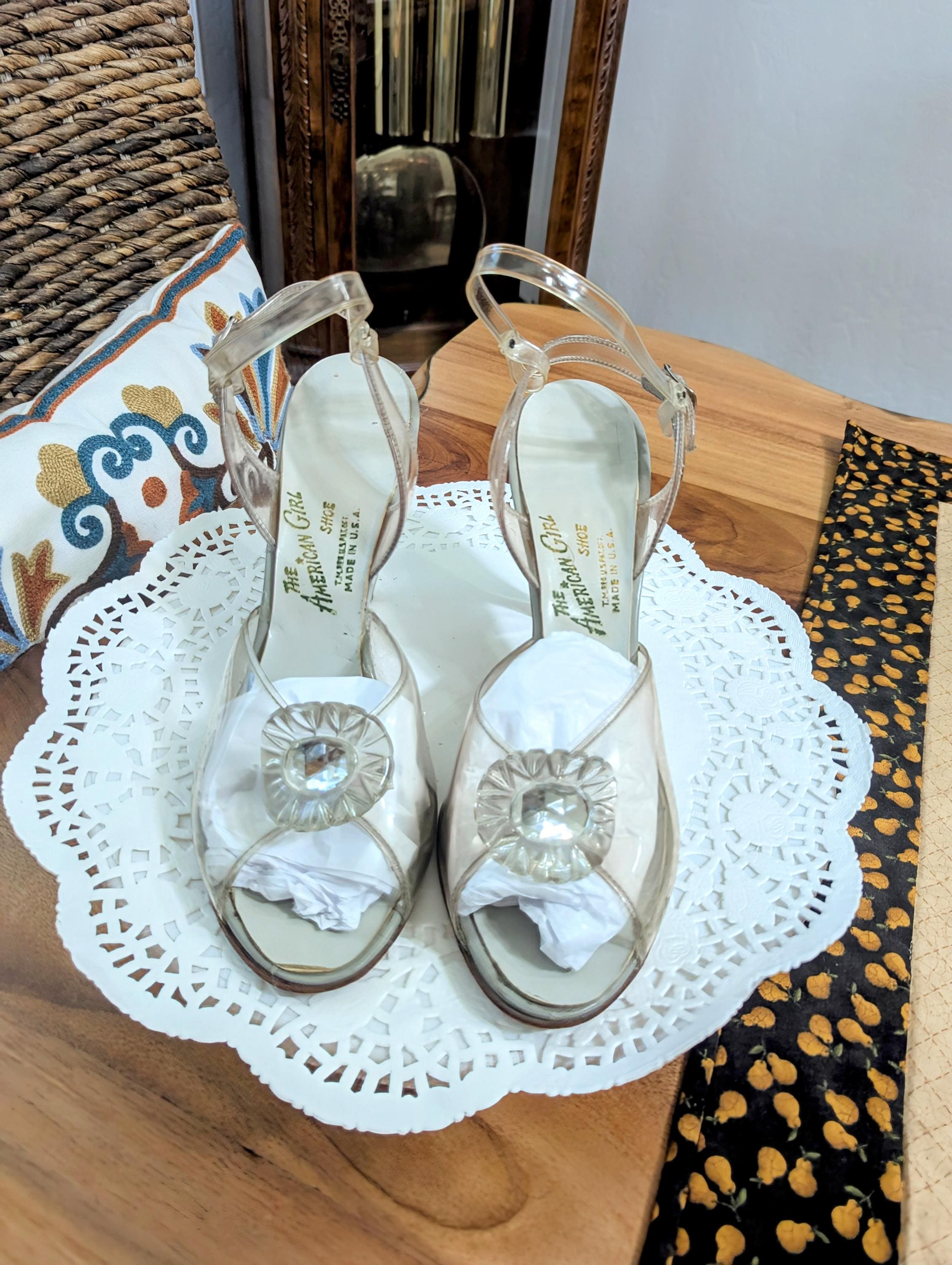 Vintage Lucite Heels