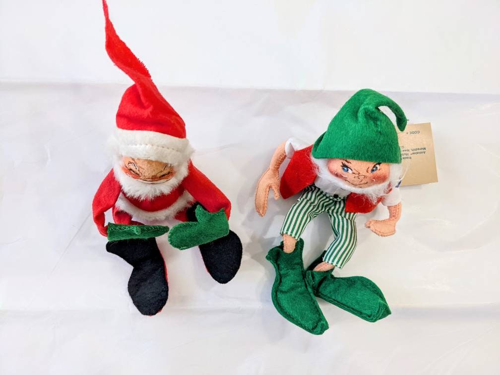 Vintage Anna Lee Dolls- Christmas- Holiday- 1971- 1992