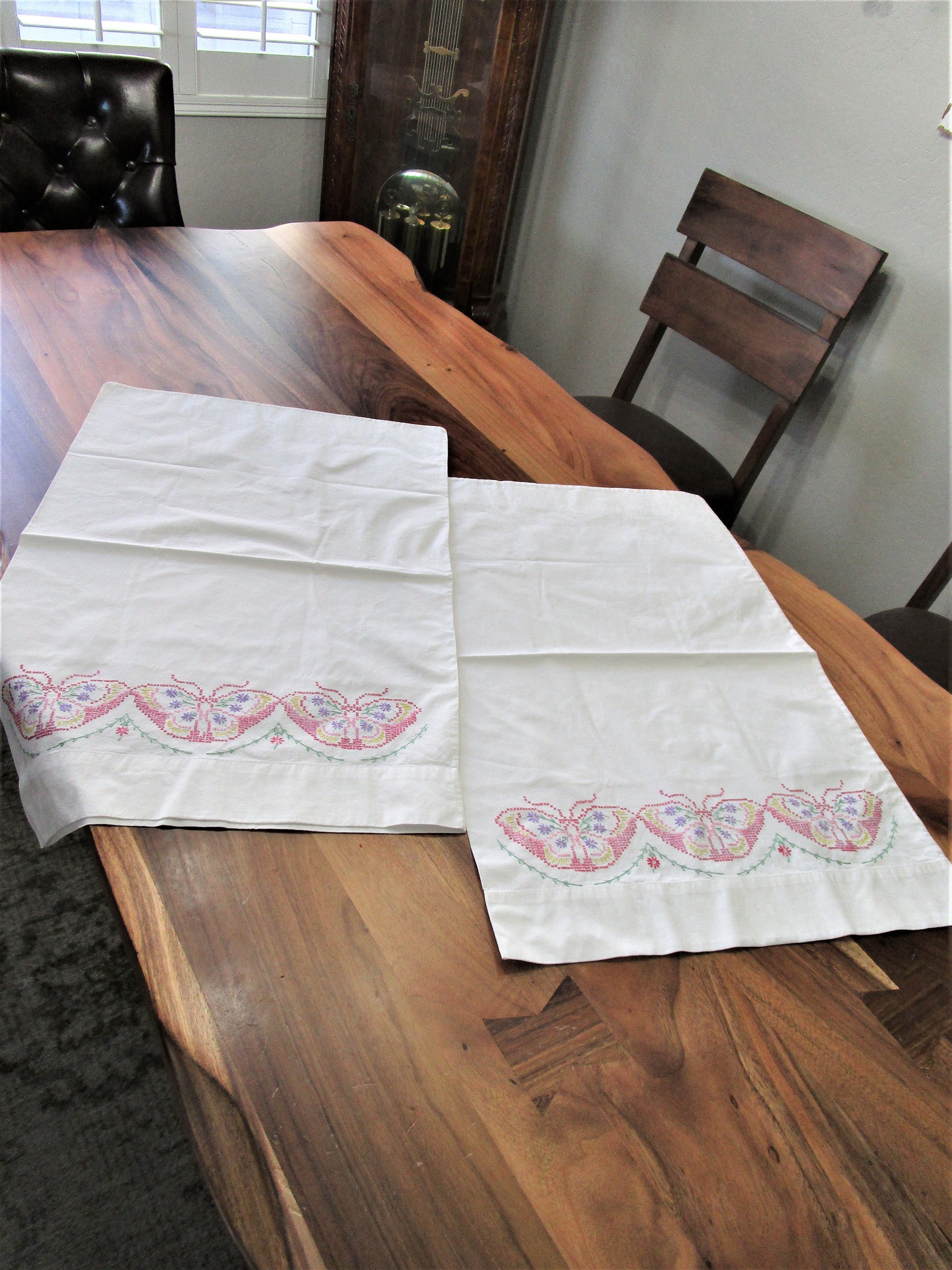 Antique Pillowcases Shabby Chic Cottage French Country - Etsy