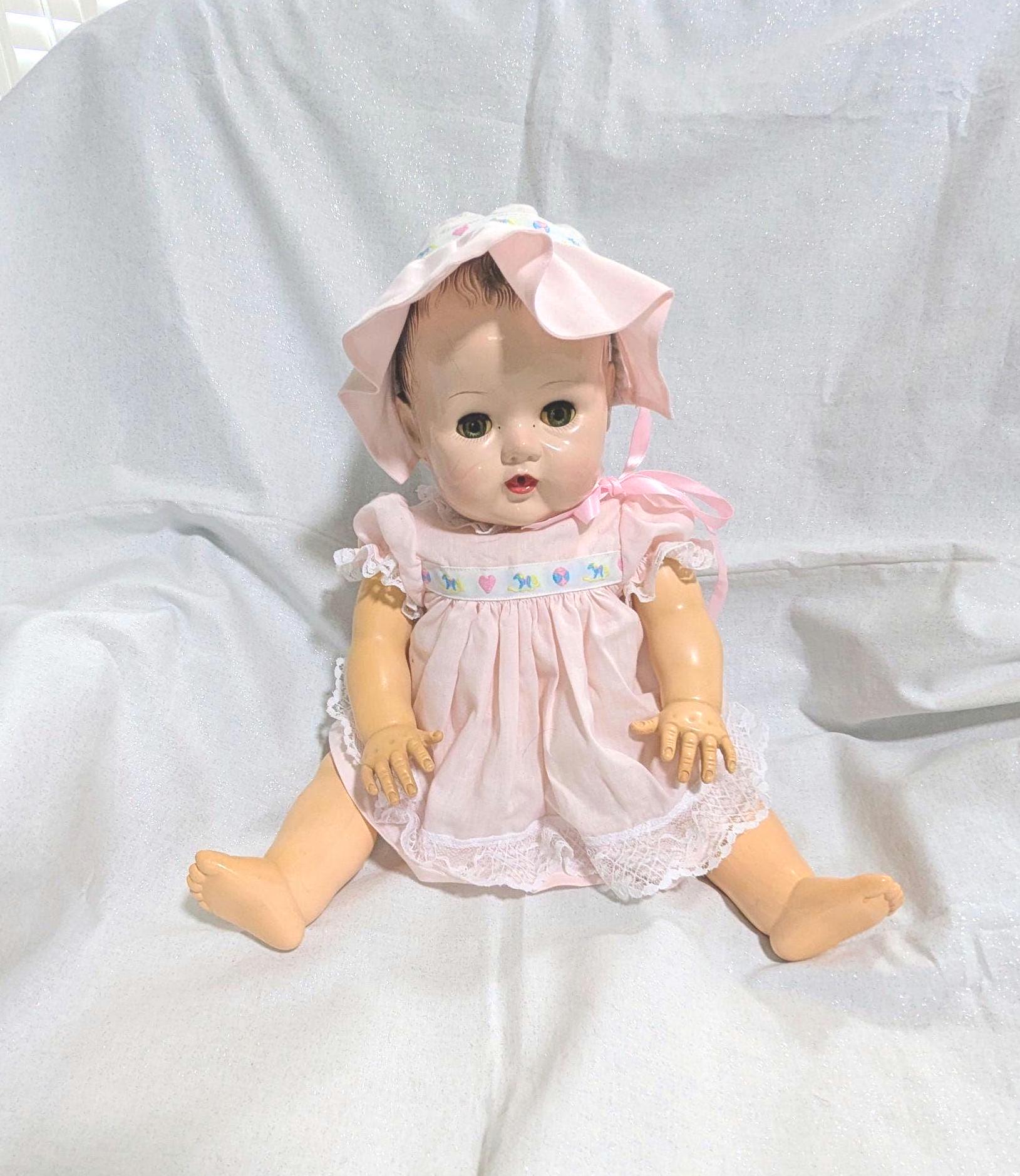 Antique- Doll- American Character- Vinyl- Tiny Tears - Sleep Eyes