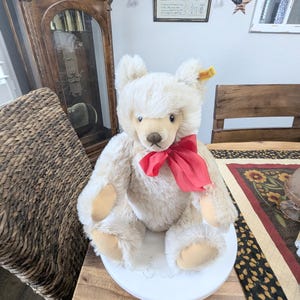 Antique Steiff Mohair Bear - Etsy