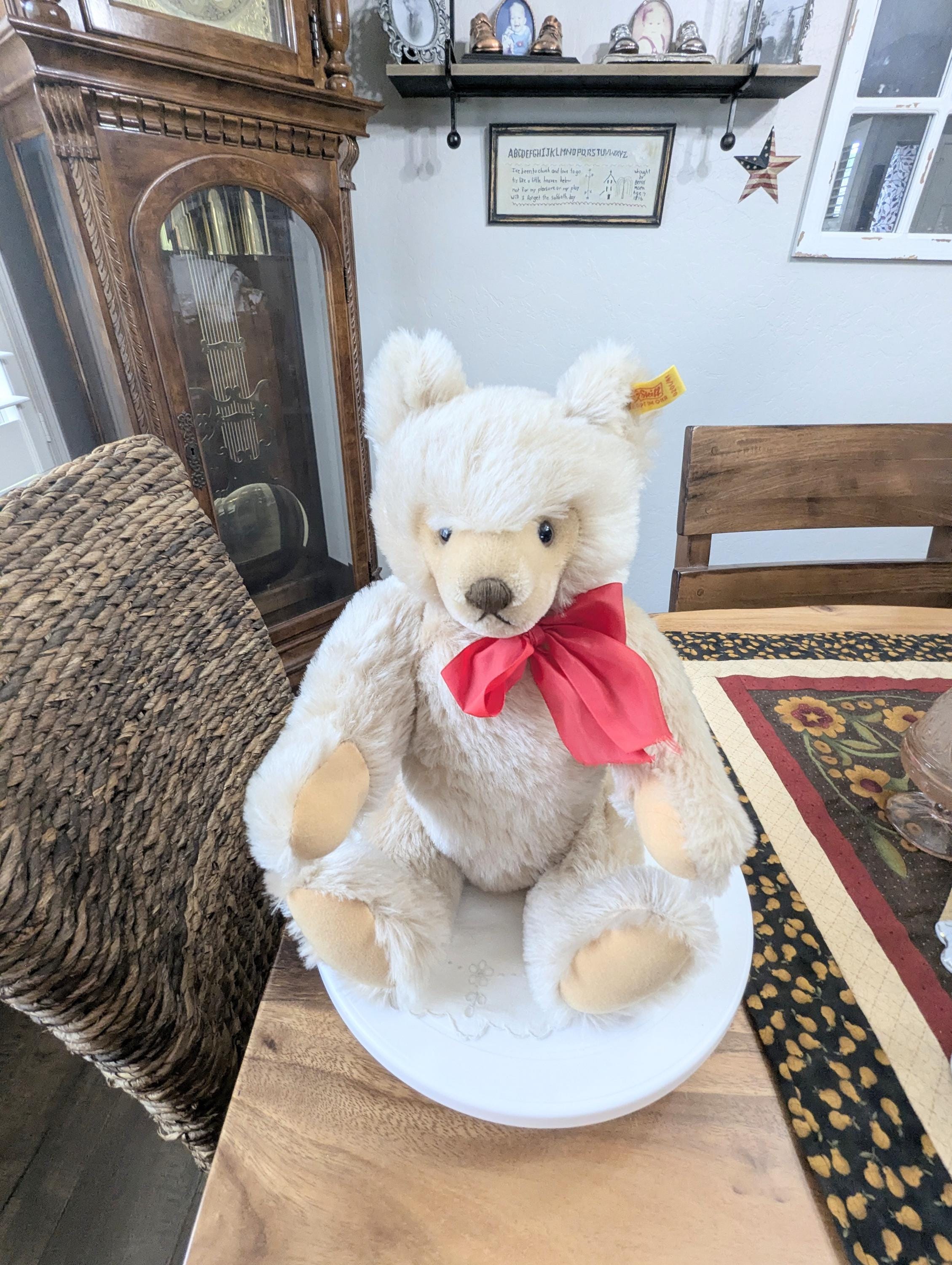 Steiff シュタイフ　スコティッシュベア　blond 30㎝ Steiff Blonde Teddy - Etsy
