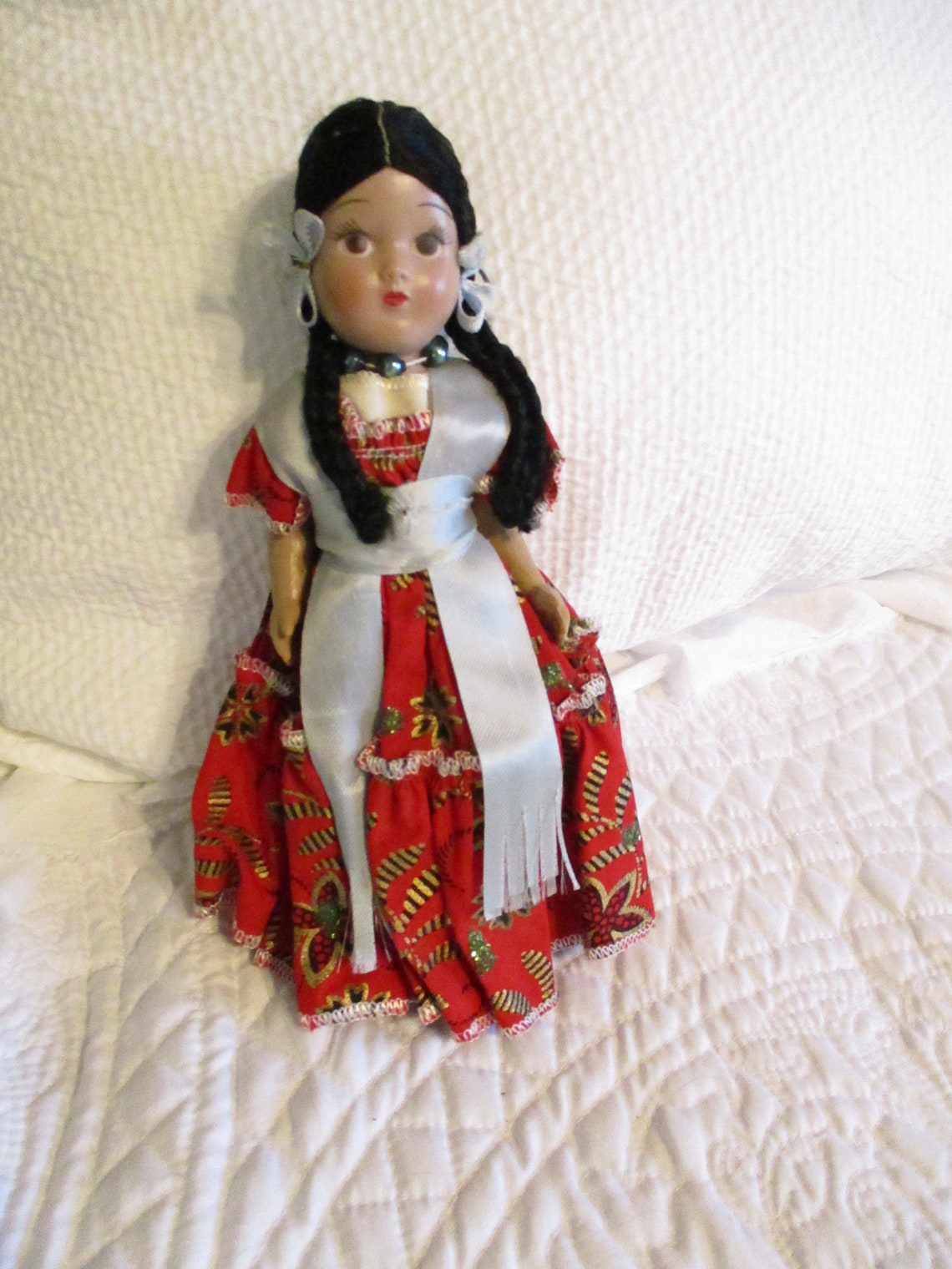 Antique Doll Hispanic Doll Doll Collector Gift for Her | Etsy