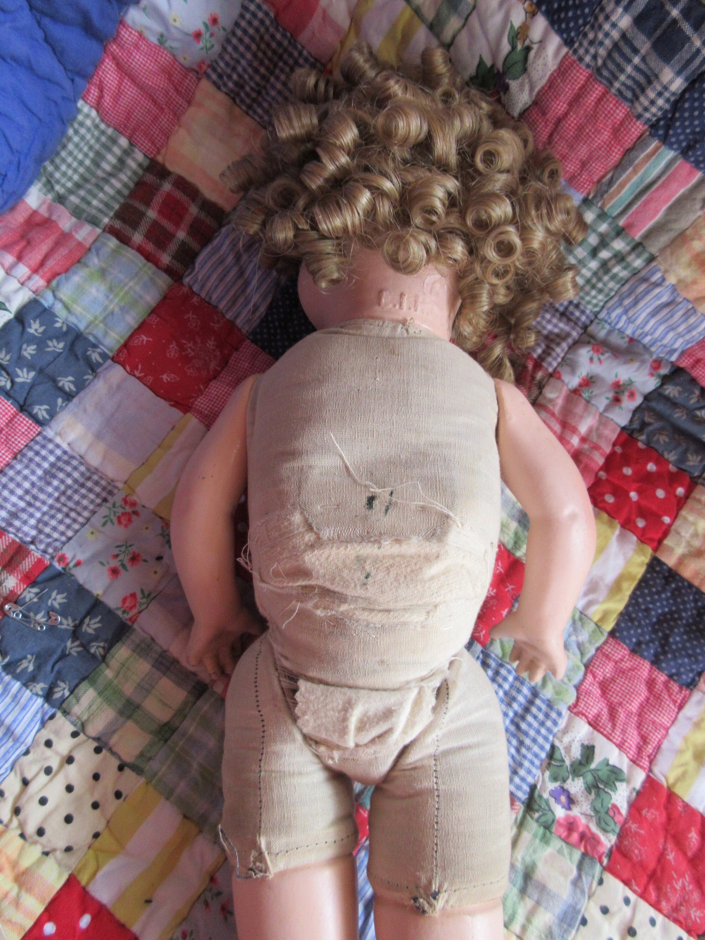 Antique Doll- E I Horsman- Rosebud - 18 Inch- 1930's Antique Doll- E I Horsman- Rosebud - 18 Inch- 1930's