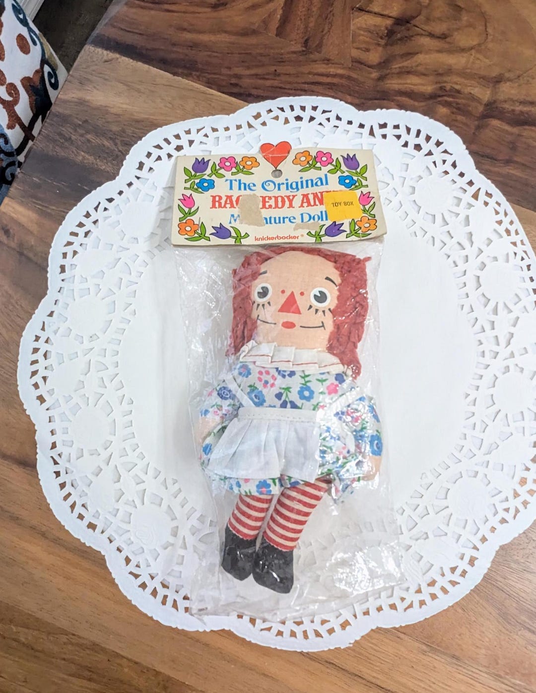 Receipt Editable Mini Rare - Knickerbocker- Vintage- Raggedy Ann- NOS- New Old Stock- Doll ...