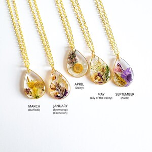 Pressed Flower Jewelry