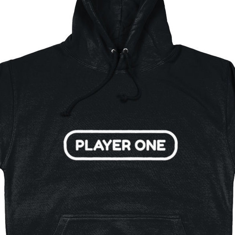 Gamer Hoodie Player One Player Two, Matching Hoodies, Couples Gift, Gamer Girl, Gamer Boy, BFF Gift, Valentine Gift, Galentine Hoodie Gift image 9