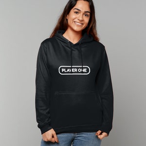 Gamer Hoodie Player One Player Two, Matching Hoodies, Couples Gift, Gamer Girl, Gamer Boy, BFF Gift, Valentine Gift, Galentine Hoodie Gift image 6