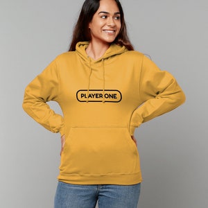 Gamer Hoodie Player One Player Two, Matching Hoodies, Couples Gift, Gamer Girl, Gamer Boy, BFF Gift, Valentine Gift, Galentine Hoodie Gift image 4